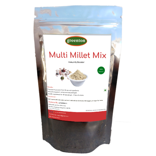Multi Millet Mix Health Drink | Siridhanya Health Mix  | 20+ Natural Ingredients | Superfood| Natural Millets & Natural multi grains -  Home Made