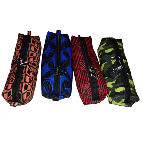 Rexine Zipper Pen / Pencil Case - Pack of 10