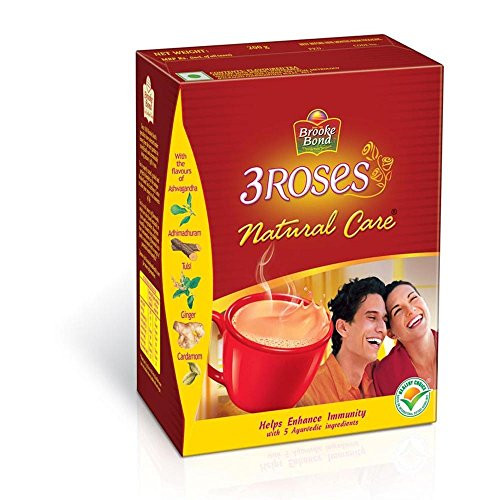 Brooke Bond 3 Roses Tea, Natural Care